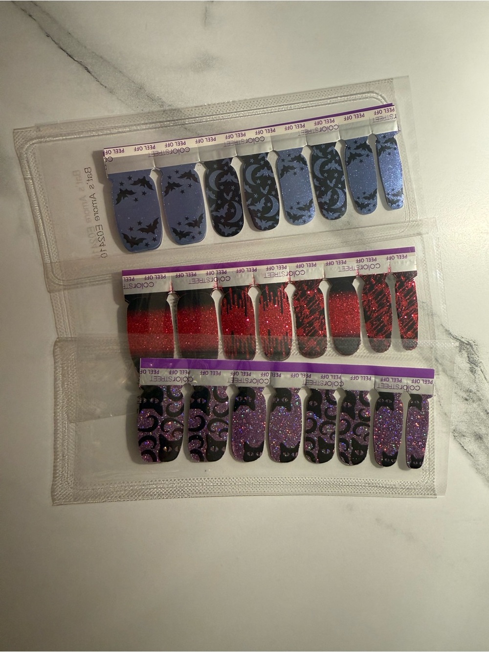 Color Street Halloween Sets - Lot of 3 - Picture 1 of 4
